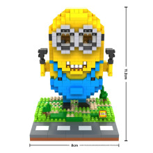 Bloques de diamantes ABS Minions Figura juguete DIY 10234395